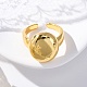 Brass Open Cuff Rings for Women(RJEW-G341-04G-03)-2