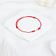 1Pc Alloy Infinity Link Adjustable Cord Anklets(AJEW-LP0006-46B)-3