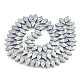 Electroplate Non-magnetic Synthetic Hematite Beads Strands(G-T061-163)-3