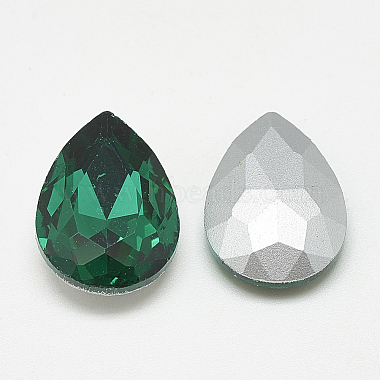 Pointed Back Glass Rhinestone Cabochons(RGLA-T081-4x6mm-15)-2