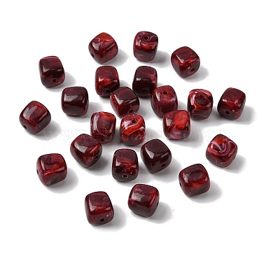 perles acryliques opaques(X-OACR-D320-01D)-1