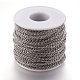 304 Stainless Steel Cable Chains(CHS-R003-0.6mm)-2