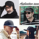 12Pcs 2 Colors PE Plastic Hat Brims(DIY-BC0008-99)-6