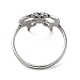 Non-Tarnish Classic 201 Stainless Steel Finger Rings(RJEW-G278-28P)-3