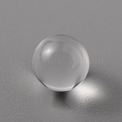 Glass Bead, No Hole, Round, Clear, 6mm(GLAA-WH0035-08K)
