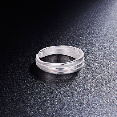 SHEGRACE 925 Sterling Silver Cuff Tail Ring(JR449A)-3