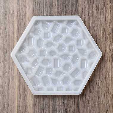Silicone Diamond Texture Cup Mat Molds(DIY-C061-04A)-2
