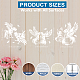 US 1 Set PET Hollow Out Drawing Painting Stencils(DIY-MA0004-89)-4