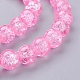 Spray Painted Crackle Glass Beads Strands(CCG-Q001-10mm-02)-3