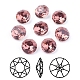 Pointed Back & Back Plated Glass Rhinestone Cabochons(RGLA-J012-10mm-515)-1