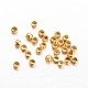 Rondelle Brass Crimp Beads(KK-L134-27G)-2