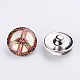 Mixed Flat Round Brass Jewelry Snap Buttons(SNAP-MSMC001-01)-2