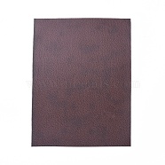A5 PU Leather Fabric, Garment Accessories, for DIY Crafts, Saddle Brown, 20.5x15.3x0.06cm(AJEW-WH0148-37D)