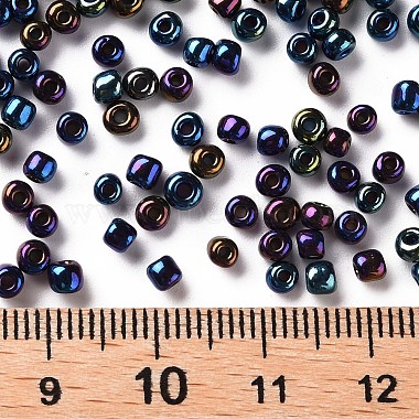 8/0 perles de rocaille en verre(SEED-A009-3mm-604)-3