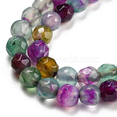 Natural Agate Beads Strands(G-Q1000-01)-5