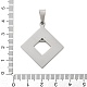 304 Stainless Steel Pendants(STAS-F313-06P)-3