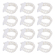 Plastic Imitation Pearl Stretch Bracelets(FIND-NB0001-22)-1