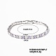 Brass Rhinestone Cup Chains Bracelet for Elegant Women with Subtle Luxury Feel(SE6435-2)-1