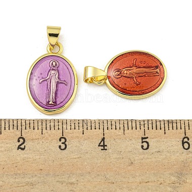 Rack Plating Brass Enamel Pendants(KK-Z053-22G)-3