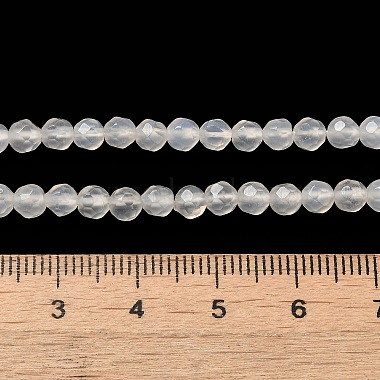 Natural White Agate Beads Strands(G-G580-4mm-01)-4