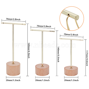 Iron Earring Display Stands(EDIS-WH0007-04)-2