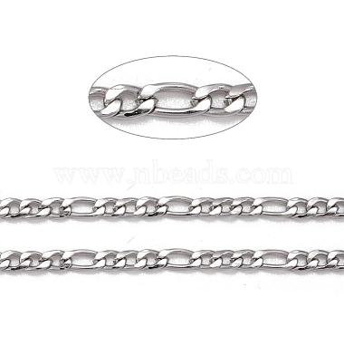 304 Stainless Steel Mother-Son Chains(CHS-K001-32-3mm)-2
