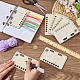 10pcs mdf couverture de temp&eacute;rature r&eacute;utilisable tableau des couleurs(AJEW-WH0460-155)-3