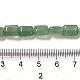 естественный зеленый авантюрин бисер нитей(G-G085-A10-01)-4