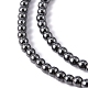 Non-Magnetic Synthetic Hematite Round Beads Strands(X-G-H1624-4mm-1)-2