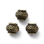 Tibetan Style Alloy Beads, Cadmium Free & Lead Free, Antique Bronze, 8.5x6.5mm, Hole: 3.5mm(FIND-Q094-38AB)
