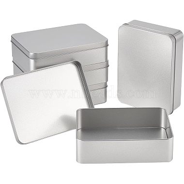 Rectangular Empty Tinplate Boxes(CON-OC0001-06MS)-1