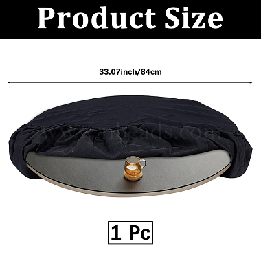 1pc nappe ronde en polyester(AJEW-CN0001-61)-2