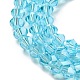 Transparent Electroplate Glass Beads Strands(GLAA-F029-2mm-C20)-3