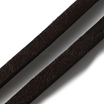 Flat Cowhide Leather Cord, for Jewelry Making, Coconut Brown, 5.5x4mm, about 98.43 Yards(90m)/Bundle(WL-WH0003-17A-03)