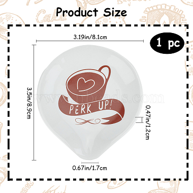 Coffee Cup Pattern Ceramic Spoon Holder(AJEW-WH0348-181B-02)-2
