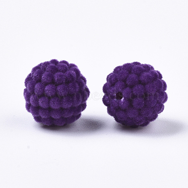 Indigo Fruit Acrylic Beads