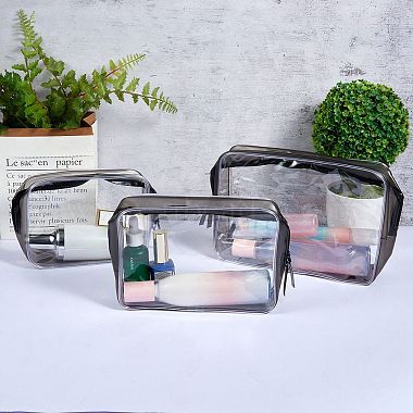 3Pcs 3 Style Portable Plastic Laser Transparent Cosmetic Storage Bags(ABAG-SZC0007-07)-6