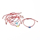 Adjustable Nylon Thread Cord Bracelets(BJEW-JB06343)-1