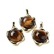 Natural Tiger Eye Pendants(G-G069-01G-02)-1