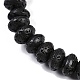 Natural Lava Rock Beaded Stretch Bracelets for Men Women(BJEW-G727-01G)-2