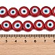 Handgemachte evil eye Glasperlen(LAMP-C028-02C)-4