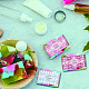 PANDAHALL ELITE 90Pcs 9 Colors Lace Style Handmade Soap Paper Tag(DIY-PH0005-37)-4