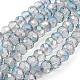 Electroplate Glass Beads Strands(X-EGLA-S001-1)-1