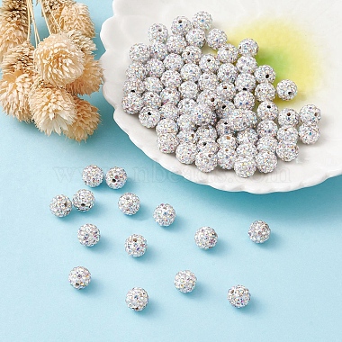 Pave Disco Ball Beads(RB-YW0001-10A)-5