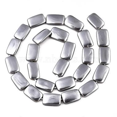 Electroplate Natural Freshwater Shell Beads Strands(SHEL-R049-027D)-2
