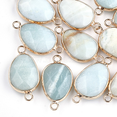 Golden Teardrop Amazonite Links