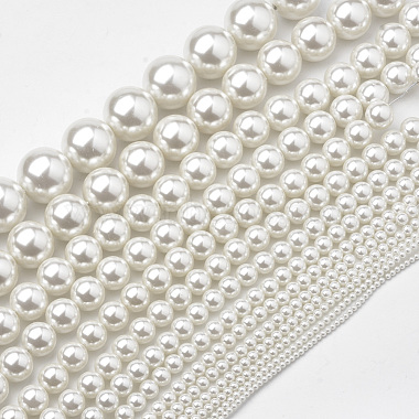 Brins de perles d'imitation en plastique écologique(X-MACR-S285-4mm-05)-4