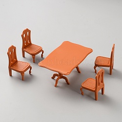 Plastic Mini Model, Micro Landscape Dollhouse Accessories, Pretending Prop Decorations, Furniture & Appliances, 11x75x45mm(DIY-WH0588-50A)