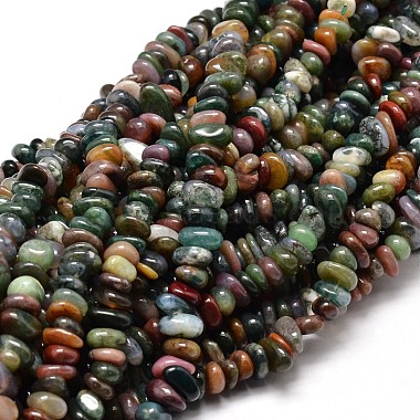 4mm Chip Indian Agate Beads