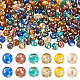 Picasso Baking Paint Glass Seed Beads(SEED-TA0001-61D)-1
